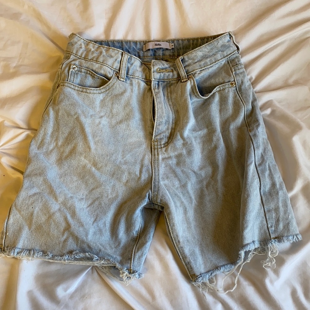 Arils Denim Biker Short